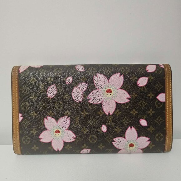 Louis Vuitton Monogram Cherry Blossom Porto Tresor International Long Wallet - Picture 2 of 10